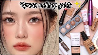 Korean glass skin makeup tips  guide for beginners [upl. by Hawken]