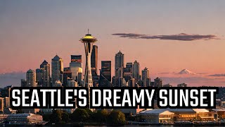 Seattle in 4K is a Golden Hour Dream [upl. by Tracy202]