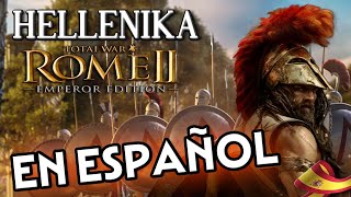 HELLENIKA mod Ya en ESPAÑOL Total War ROME II 🔴Analisis en DIRECTO [upl. by Winne]