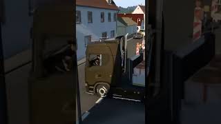 Blocking the street trying to reach my delivery address ets2 eurotrucksimulator2 ets2shorts [upl. by Berlauda850]