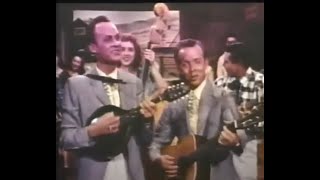 The Louvin Brothers  RARE FILM CLIPS I Dont Believe Youve Met Hoping That Youre Hoping [upl. by Llerref]