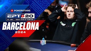 €5300 Main Event  DAY 3  EPT Barcelona 2024 [upl. by Serles]