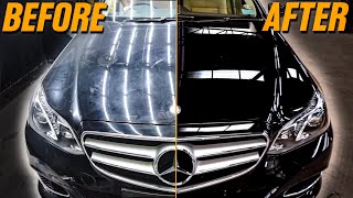 This is What Detailing can do to Your Old Car  10 yr Old Merc ReBorn [upl. by Enyala]