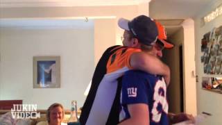 Best Son EVER  Dad Gets Bengals Tickets [upl. by Amo]