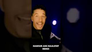 Mansur Ark Maalesef Disco Remix music remix nostalji magazin müzik [upl. by Aleibarg783]