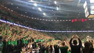 Unbelievable support by Zalgiris fans in Euroleague quarterfinals [upl. by Laurin405]