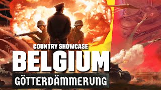 Everything coming to BELGIUM in Hearts of Iron IV Götterdämmerung [upl. by Nongim]