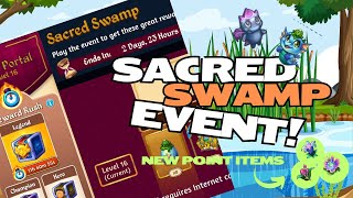 Merge Dragons Sacred Swamp Event New point items Pt 1 [upl. by Ahsiakal]