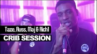 Taze X Russ X Maj X Rich1  freestyle Crib Session [upl. by Sarene223]