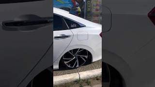 CIVIC G10 REBAIXADO COM SUSPENSÃO A AR DE 10MM 🔥 🥵 [upl. by Atirac158]