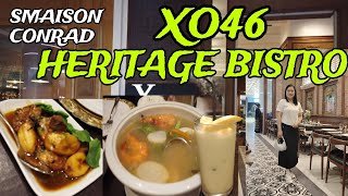 AUTHENTIC FILIPINO DINING EXPERIENCE XO 46 HERITAGE BISTRO SMAISON CONRAD MANILA [upl. by Nnaid36]