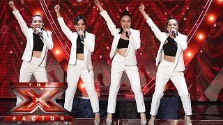 There aint no other women like 4th Impact  Live Week 4  The X Factor 2015 [upl. by Nalyt346]