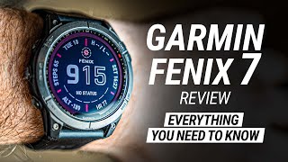 Garmin Fenix 7 Review  BEST Smartwatch in 2022 [upl. by Adolpho]