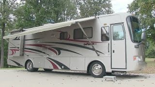 2007 Monaco La Palma XL 36wbd class A diesel motorhome walkthrough tutorial [upl. by Vitkun55]