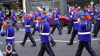 Whiterock Flute Band  ABOD Remembrance Parade 131121 [upl. by Wendy]