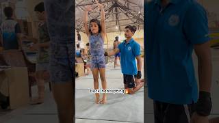 Back handspring👌🔥 backhandspring shorts viral jitugymnast [upl. by Sheela]