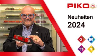 PIKO V135 Neuheitenvorstellung 2024 G H0 TT und N [upl. by Ariem]