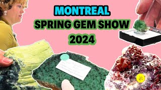 Montreal Spring Gem Show 2024 [upl. by Rance]