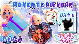 ADVENT DAY 9 IS OUT 30 TRANSFORMATIONS Royale High Christmas Advent 2023 [upl. by Aniale]