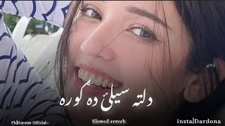 Dalta selai da Gora dalta ba Gul na spareTikTok viral song slow and reverb poshto trinding song [upl. by Nhguavaj]