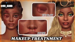 👉😍Makeup Transformation👑Covering Eye Blow amp Acne👆😍skincareanimation animation edit cartoon [upl. by Adiol554]