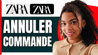 Comment Annuler Une Commande Zara  En 2024 [upl. by Enneyehs]