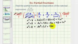 Ex 4 Partial Fraction Decomposition Repeated Linear Factors [upl. by Talia]