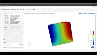 Tutorial 03 SalomeMeca in Windows Setup run Analysis and Post Processing in AsterStudy [upl. by Synn]