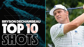 TOP 10 SHOTS Bryson DeChambeaus Best Shots Of 2024  So Far [upl. by Edan]