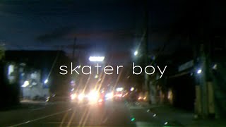 Skater Boy Official Lyric Video [upl. by Malinde]