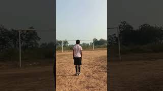 Power shot plenty goalkeeper 🏐⚽ football skills shortsviral [upl. by Oiciruam559]