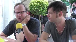 Interview Fiddlers Green  Taubertal Festival 2012 [upl. by Delfine]