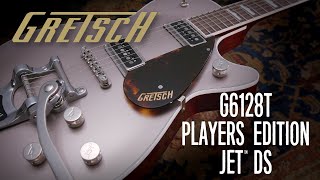 Gretsch G6128T Players Edition Jet DS with Bigsby  Gretsch Guitars [upl. by Dinin]