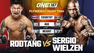 He’s A Muay Thai Monster 😳 Rodtang vs Sergio Wielzen  Full Fight [upl. by Verdha]