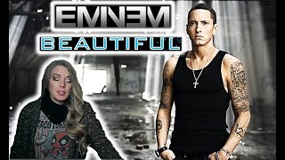 FIRST TIME HEARING Eminem Beautiful  quotBeautiful is beautifulquot [upl. by Anafetse]