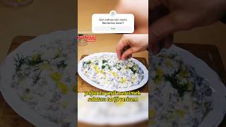 Yoğurtlu Yeşil Mercimek Salatası  GünMenüsü [upl. by Nikolas]