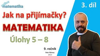 Jak na přijímačky z matematiky CERMAT 3 [upl. by Nahttam]