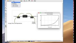 SOS 212 Basic Vensim StockandFlow Diagram Simulation Tutorial [upl. by Jotham]