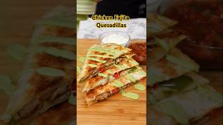 The secret to perfect chicken fajita quesadillas [upl. by Atteram]