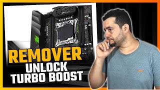 REMOVER UNLOCK TURBO BOOST NAS PLACAS X99 [upl. by Arramahs152]