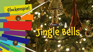 How to Play Jingle Bells on the Glockenspiel  Xylophone  Easy Christmas Music Tutorial [upl. by Nnairahs]