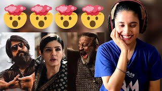 KGF Chapter 2 Trailer Reaction  Kannada amp Hindi  Yash Sanjay Dutt  Raveena  Ashmita Reacts [upl. by Nerrak510]