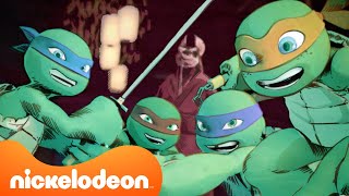 TMNT Las Tortugas Ninja  ¡Las 3 mejores transformaciones de las Tortugas Ninja 🐢  Nickelodeon [upl. by Gan]