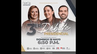 Tercer Debate Presidencial 2024 [upl. by Aneg684]