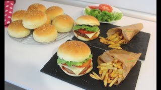 Gerçek Hamburger Tarifi  En iyi Hamburger Ekmeği ve Köftesi Nasıl Yapılır  Hayalimdeki Yemekler [upl. by Kinimod]