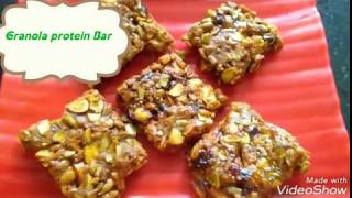 3 powerpacked Granola Bars  Easy Healthy Recipes [upl. by Ecirbaf705]