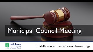 November 6 2024  Middlesex Centre Council Meeting  Part A [upl. by Arihas662]