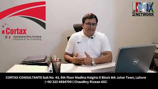 Introduction to Cortax Consultants regarding Tax Law services Ch Rizwan ASC Tax Law Specialist [upl. by Vere726]