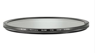 BW 77MM Slim Line Multi Coated Mrc Filter Kaesemann Circular Polarizer [upl. by Yreme712]