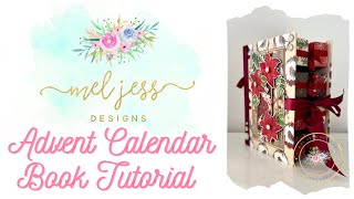 Advent Calendar Book Tutorial  and giveaway [upl. by Aziaf625]